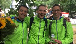 CQM-trio’s in de prijzen op triatlon