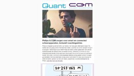Quant 64 - Philips & CQM: smart en connected scheerapparaten inclusief coachadvies