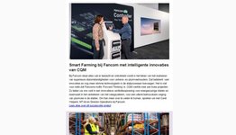 Quant 69 - Smart Farming bij Fancom met intelligente innovaties van CQM