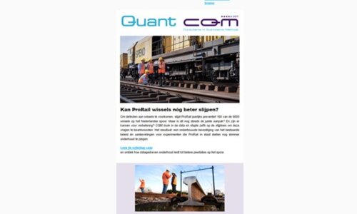 Quant 77 - Slim op het Spoor